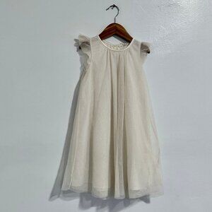 H&M White Sparkle Tulle Dress